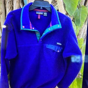 PATAGONIA Womens Synchilla Snap-T Pullover Small